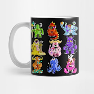 Art Monster Pattern Mug